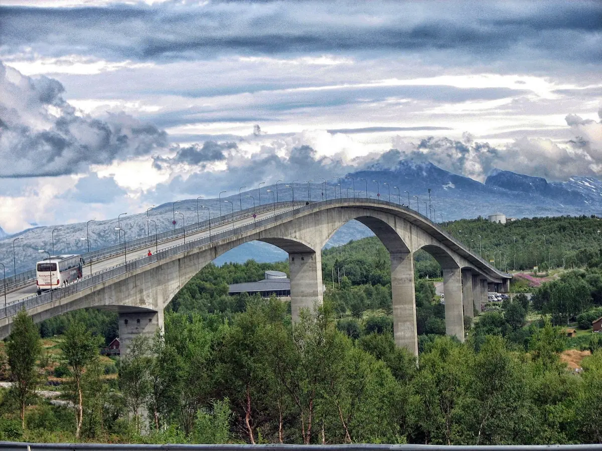The Saltstraumen Bridge